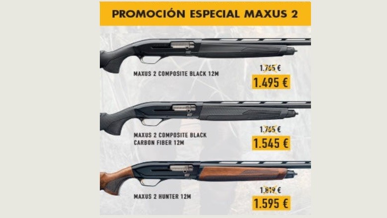 Promoción Browning Maxus 2